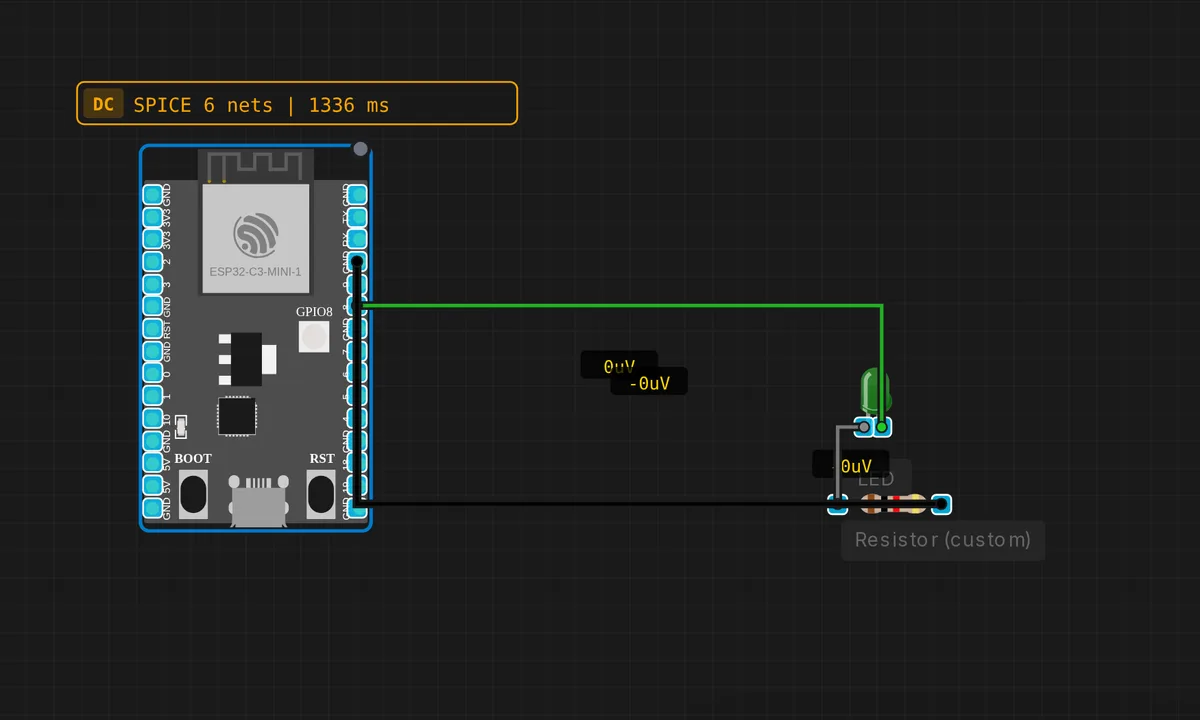 ESP32-C3: Blink LED