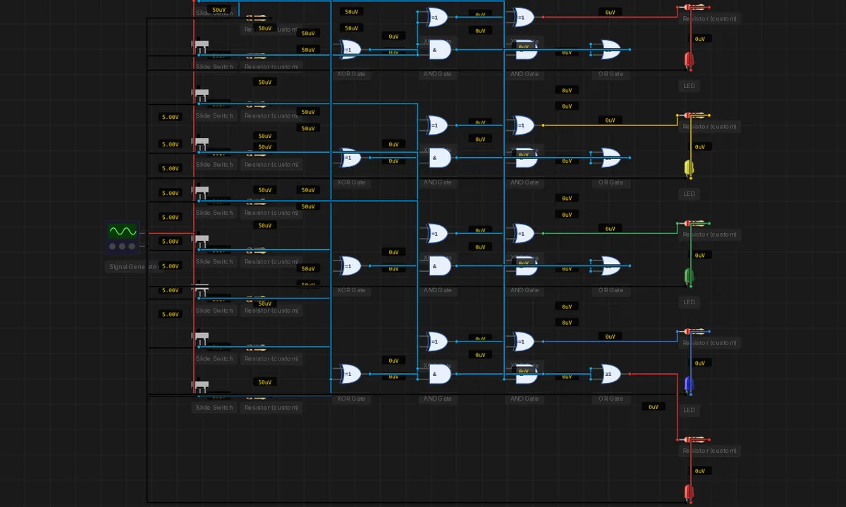 4-Bit Adder / Subtractor