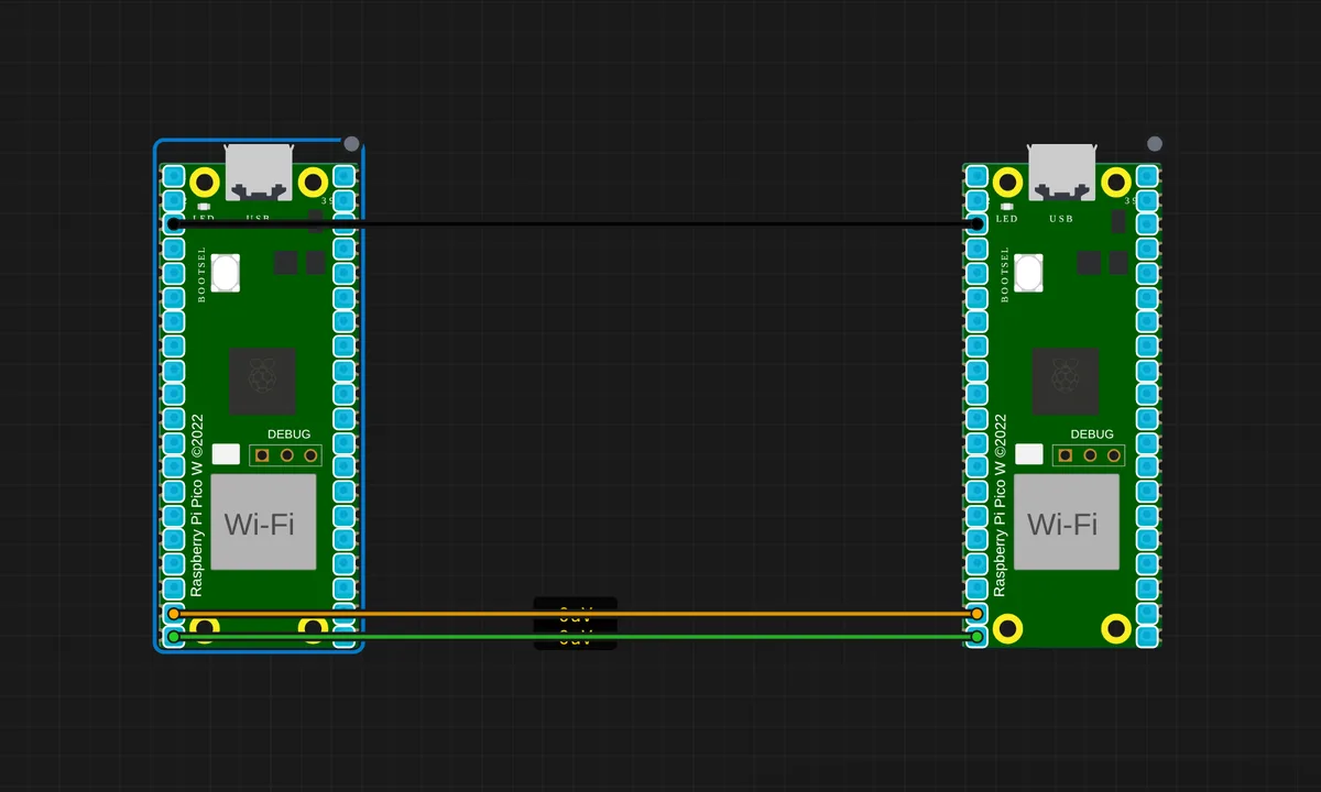 [2× Pico W] Bidirectional Digital Handshake