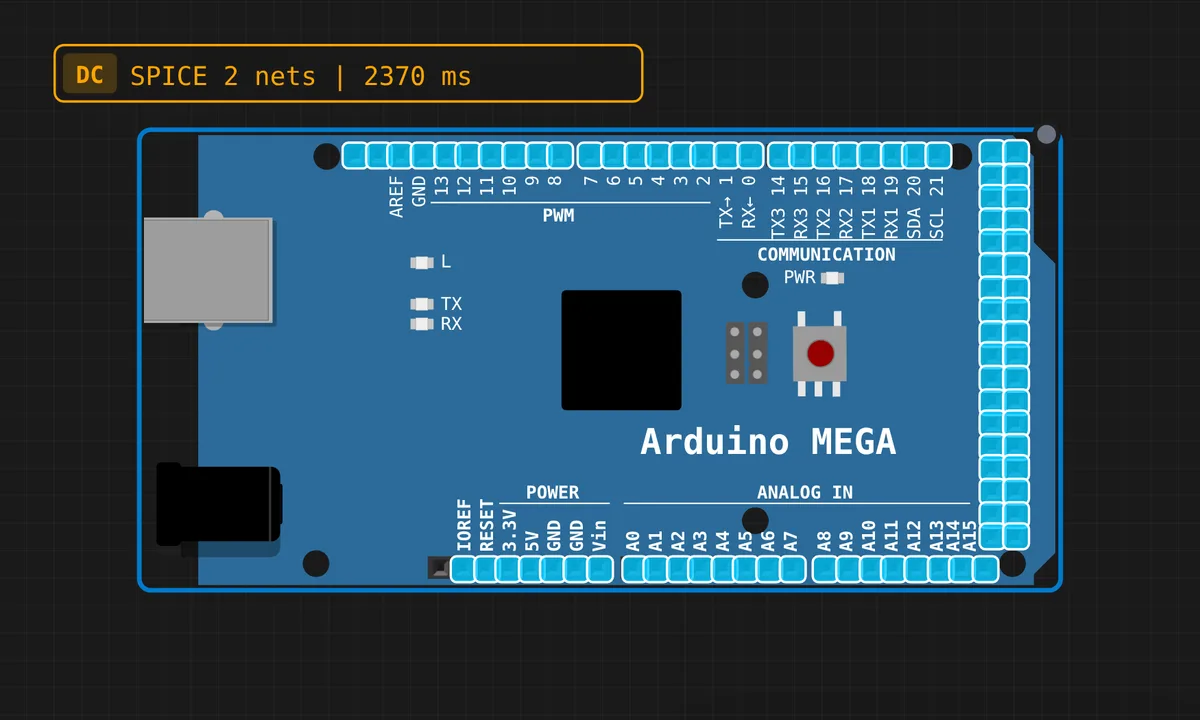 Mega: Blink LED